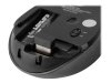 Mysz Bezprzewodowa  NATEC Osprey wireless mouse Bluetooth+2.4GHz 1600DPI black-gray